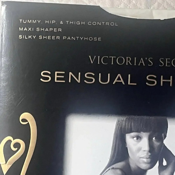 Victoria Secret Sensual Shapers Tummy Hip &Thigh Contro Pure White Medium Silky - Picture 3 of 9